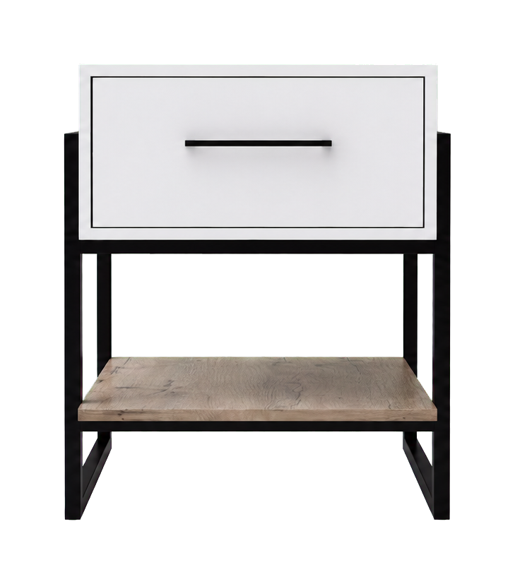 Steel Frame Bedside Table catalogue view